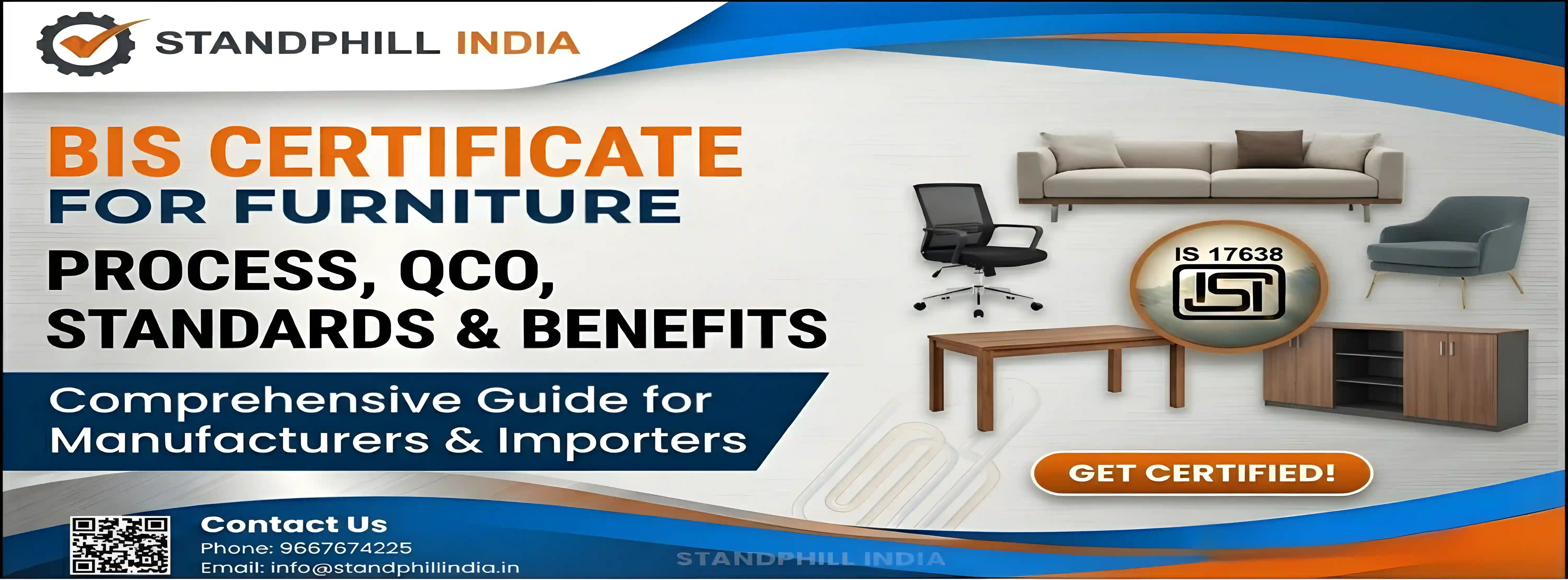 BIS Certification for Furniture - ISI Mark for Furniture Products
