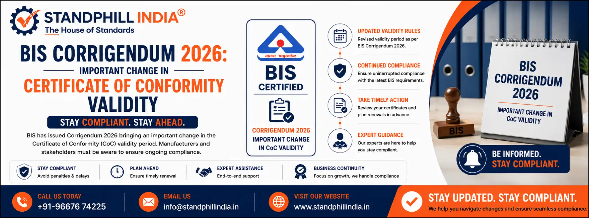 BIS Certification for Concrete Admixtures IS 9103 ISI Mark Licence - Standphill India
