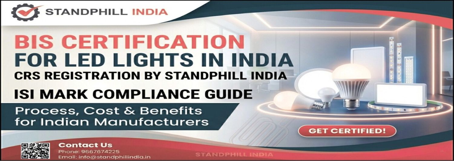 BIS Certification for LED Lights - CRS Registration in India