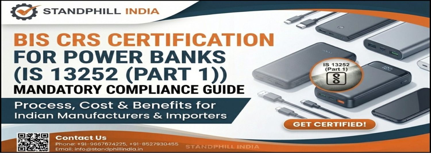 BIS Registration for Power Banks - CRS Certification Guide
