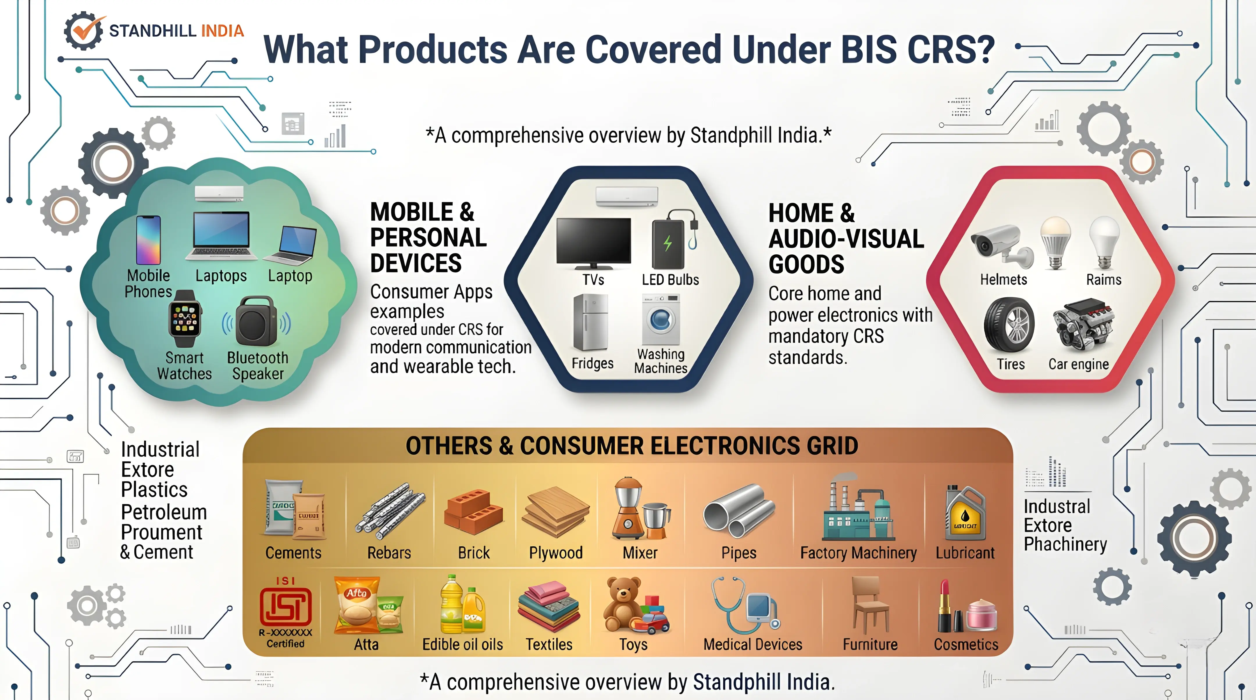 Products Covered Under BIS CRS Certification in India