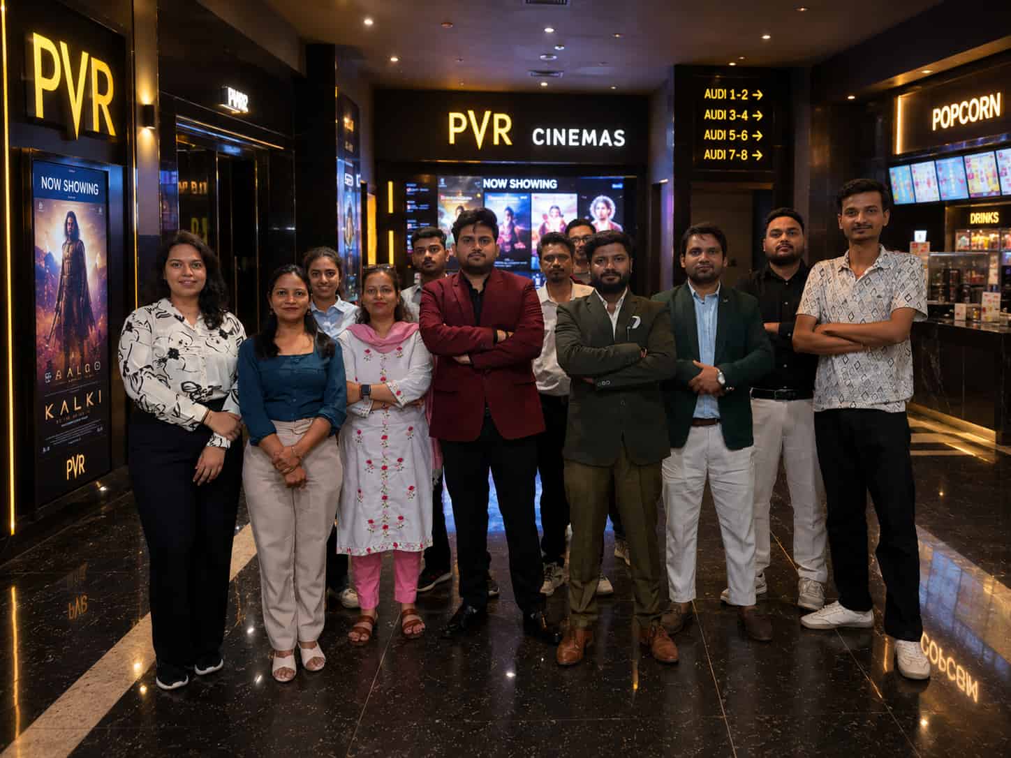 Corporate Movie Day Out - Team Bonding & Entertainment Experience - Standphill India Company Gallery