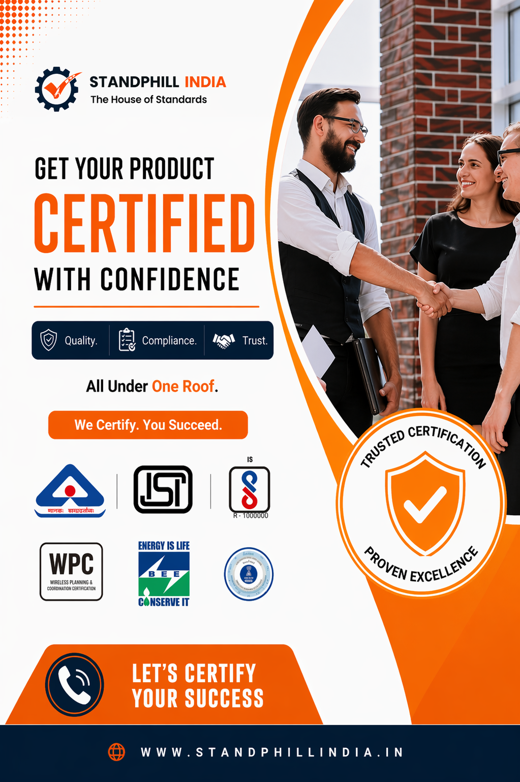 Standphill India BIS consultation support