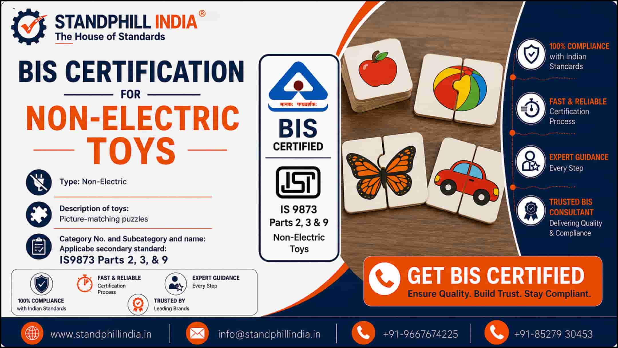 BIS Certification for Toys IS 9873 Part 1 - CDC Printers Private Limited, Tangra Industrial Estate, Kolkata | Standphill India